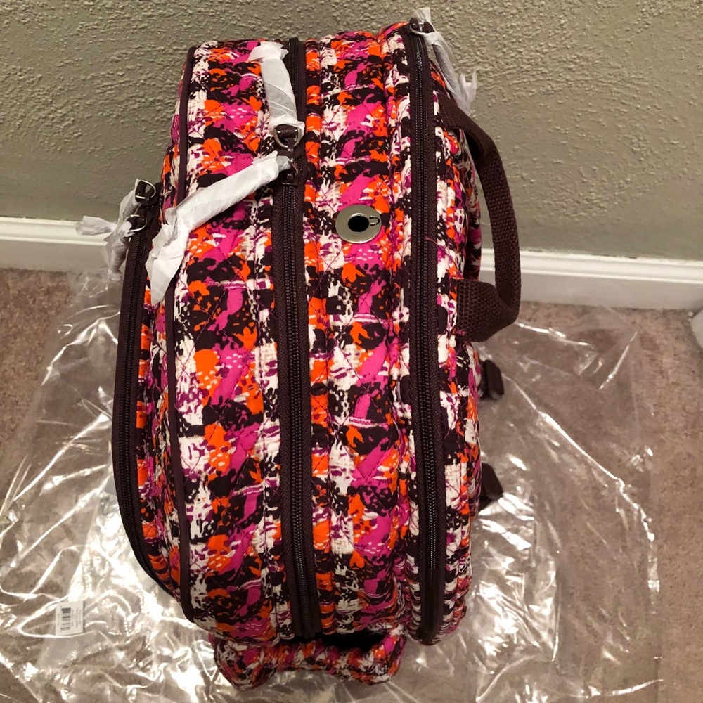 Vera Bradley Campus Tech Backpack laptop Tweed - Picture 8 of 8